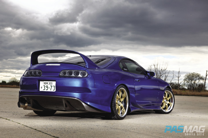 PASMAG Jerred Amick 1995 Toyota Supra-JZA80 Polk Audio TRIAL rear bumper