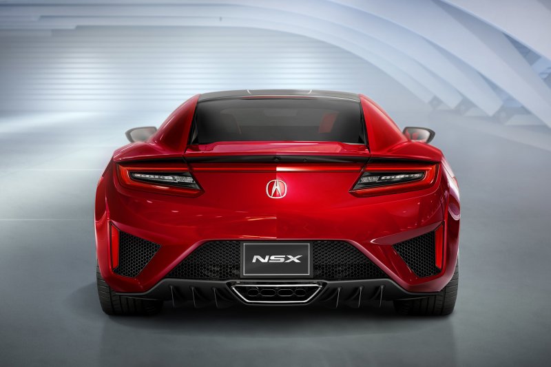 PASMAG Trending 2016 Acura NSX Rebirth of an Icon rear