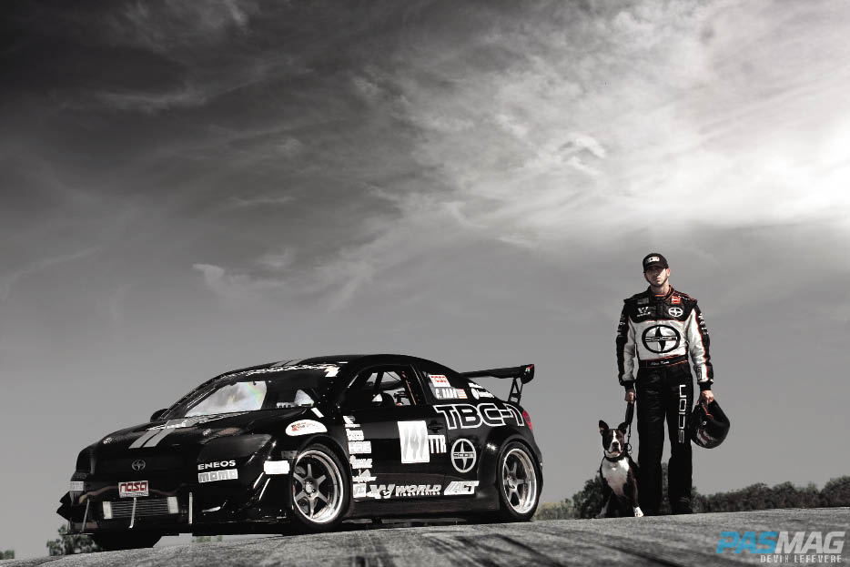 PASMAG World Racing 2007 Scion tC Chris Rado Auto Explosions Fender Kit Kaminari APR dog
