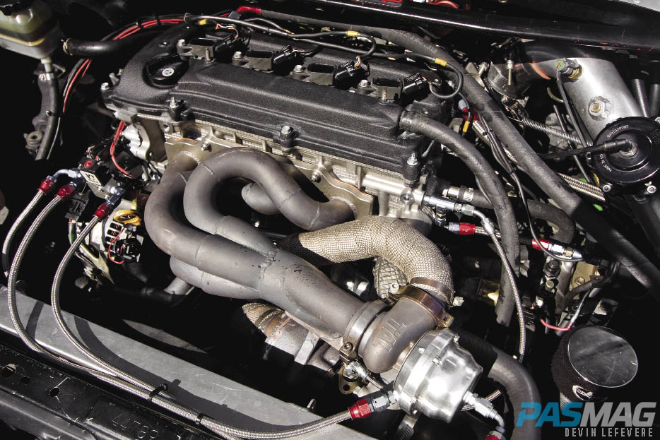 PASMAG World Racing 2007 Scion tC Chris Rado MoTeC TiAL Bosch engine