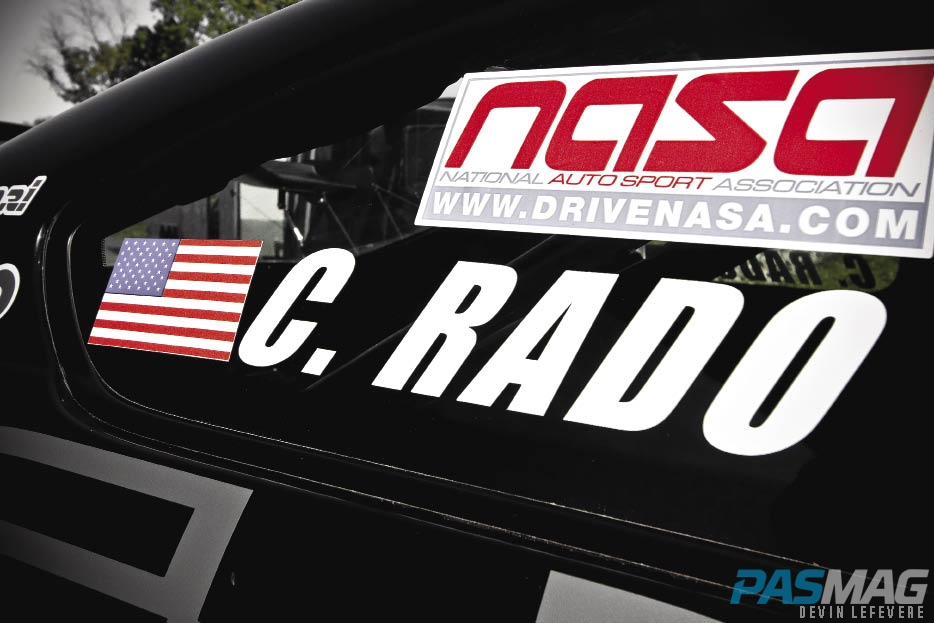 PASMAG World Racing 2007 Scion tC Chris Rado name